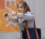 Rachel McAdams en plein tournage à New York