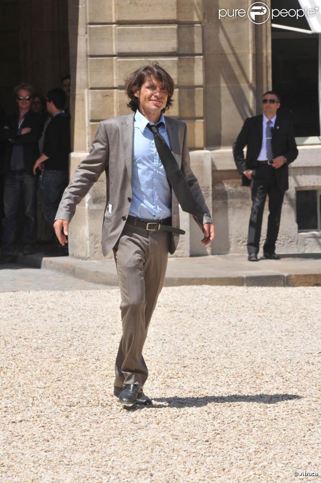 Arno Klarsfeld, lors de la Garden Party à l'Elysée, le 14 juillet 2009 !