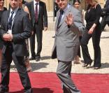 Frédéric Mitterrand, lors de la Garden Party à l'Elysée, le 14 juillet 2009 !