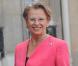Michèle Alliot-Marie, lors de la Garden Party à l'Elysée, le 14 juillet 2009 !