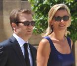 Renaud Capuçon et Laurence Ferrari, lors de la Garden Party à l'Elysée, le 14 juillet 2009 !