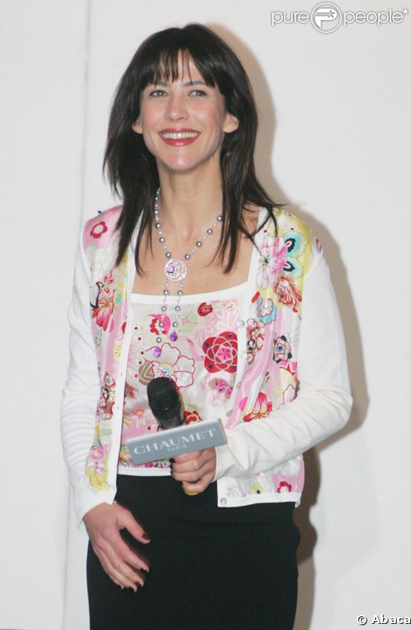 sophie marceau coiffure