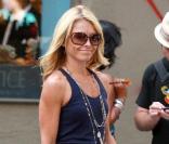 Kelly Ripa rentre chez elle dans le quartier de Soho à New-York le 14 juillet 2009