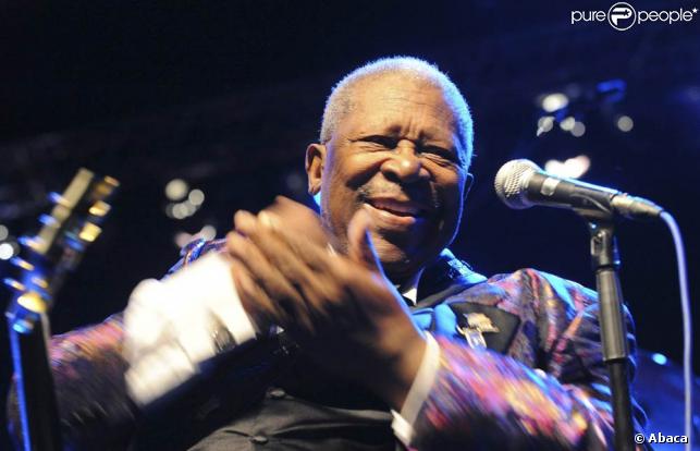 B.B. King à Prague le 15 juillet 2009