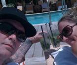  Photo perso de Fred Durst et Esther Nazarov à las Vegas en juillet 2009  