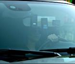 Angelina Jolie en voiture à Beverly Hills le 12 juillet 2009