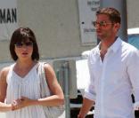 Selma Blair et son amoureux Mikey Day à Los Angeles le 18 juillet 2009