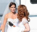 Teri Hatcher et Dana Delany sur le tournage de Desperate Housewives