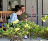 Ryan O'Neal et son fils Redmond 