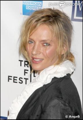  Uma Thurman à la première du film  Whatever Works  à New-York. 
 &nbsp; 