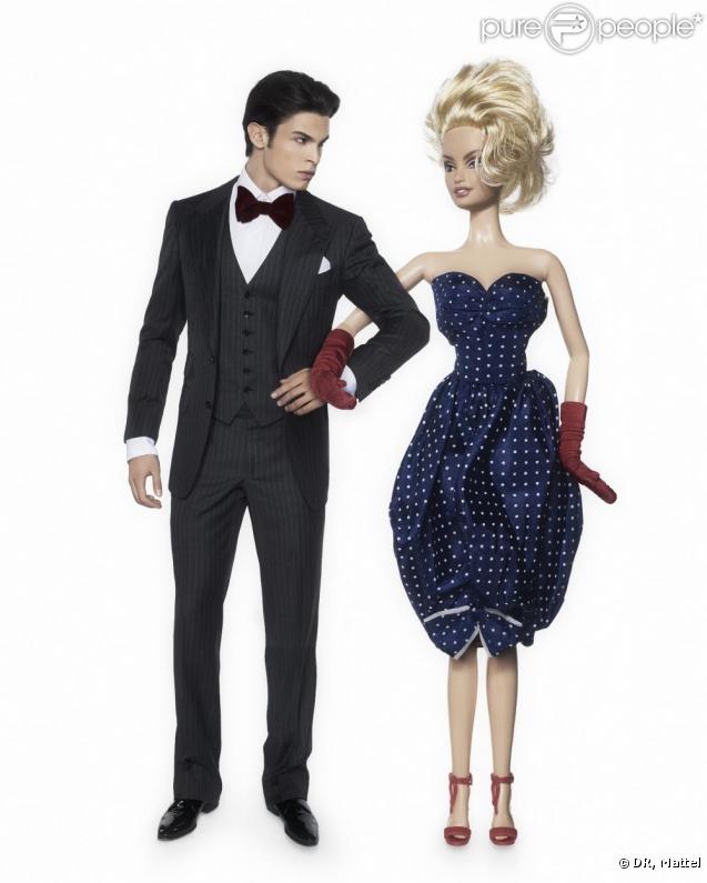 Baptiste Giabiconi se la joue Ken pour Mattel