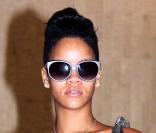Rihanna arrive à l'aéroport de New-York le 24 juillet 2009