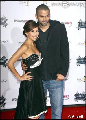 Tony Parker et Eva Longoria 