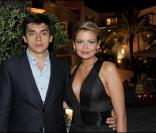 Lola Karimova-Tillyaeva à la soirée Bacardi, à Saint-Tropez. 26/07/09