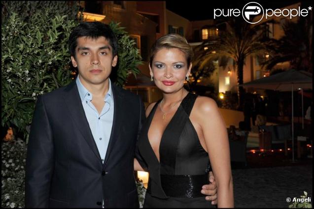 Lola Karimova-Tillyaeva à la soirée Bacardi, à Saint-Tropez. 26/07/09