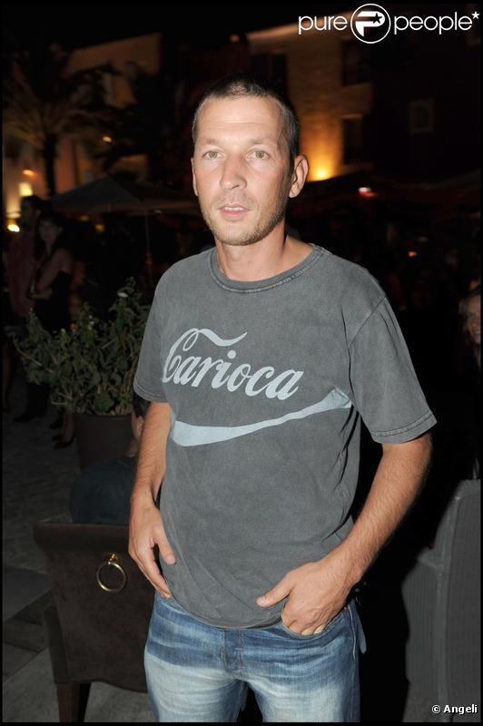 Christophe Rocancourt à la soirée Bacardi, à Saint-Tropez. 26/07/09
