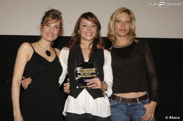 Christine Lemler, Rebecca Hampton et Dounia Coesens 