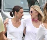 Drew Barrymore en tournage de  Going The Distance  à New York le 29 juillet 2009