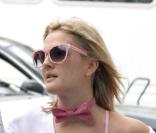 Drew Barrymore en tournage de  Going The Distance  à New York le 29 juillet 2009