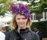 Jodie Kidd aux Glorious Goodwood en Grande-Bretagne le 29 juillet 2009