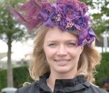 Jodie Kidd aux Glorious Goodwood en Grande-Bretagne le 29 juillet 2009