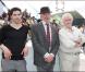 Tahar Rahim, Jacques Audiard et Niels Arestrup à Cannes en 2009