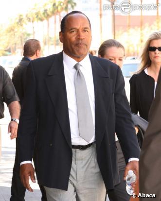 O.J. Simpson, lors de son procès en octobre 2008