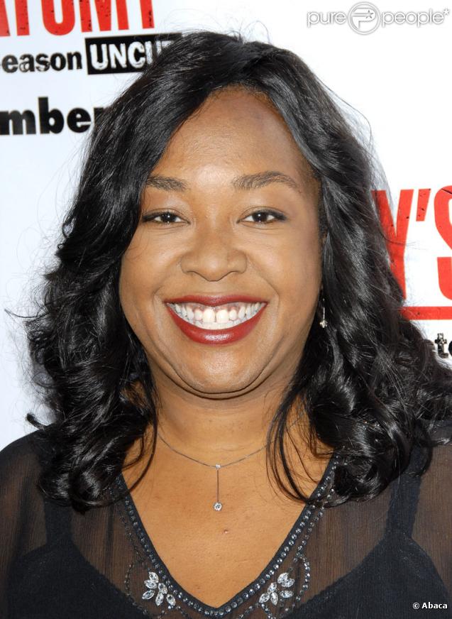  La réalisatrice et productrice américaine, Shonda Rhimes. 
 &nbsp; 