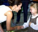 Mary de Danemark lors du Ciffkids Trend Show inaugurant la Foire Internationale de la Mode de Copenhague, le 6 août 2009