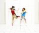 Britt Love et Frankee Connolly, alias Mini Viva, "le nouveau plus grand girls band de l'univers"