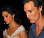 Matthew McConaughey et sa compagne Camila Alves