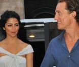 Matthew McConaughey et sa compagne Camila Alves