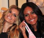 Marisa Miller et Emanuela de Paula, très craquantes lors des dix ans de la collection The Body, de Victoria's Secret, au Victoria's Secret Herald Square, à New York, le 11 août 2009 !