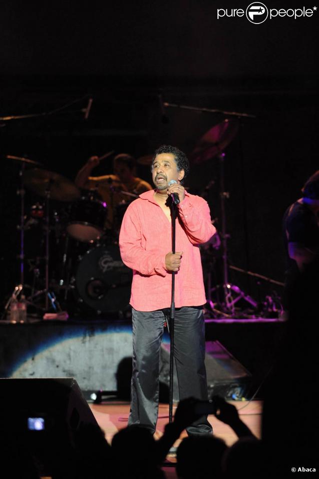Khaled en concert lors du 45e festival de Carthage, le 9 août 2009