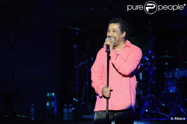 Khaled en concert lors du 45e festival de Carthage, le 9 août 2009