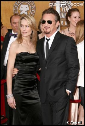 Sean Penn et Robin Wright