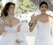 Teri Hatcher et Dana Delany sur le tournage de Desperate Housewives