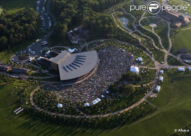 Concert anniversaire de Woodstock, quarante ans après, le 14 août 2009 à Bethel (Etat de New York, Etats-Unis)