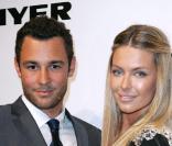 Jennifer Hawkins et Jake Wall lors du lancement de la collection printemps-été de Myer à Sydney en Australie le 19 août 2009