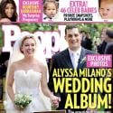 Alyssa Milano : Découvrez-la radieuse... dans sa robe de mariée !