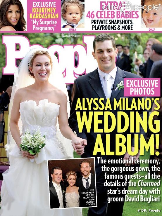 Alyssa Milano en couverture du magazine américain People