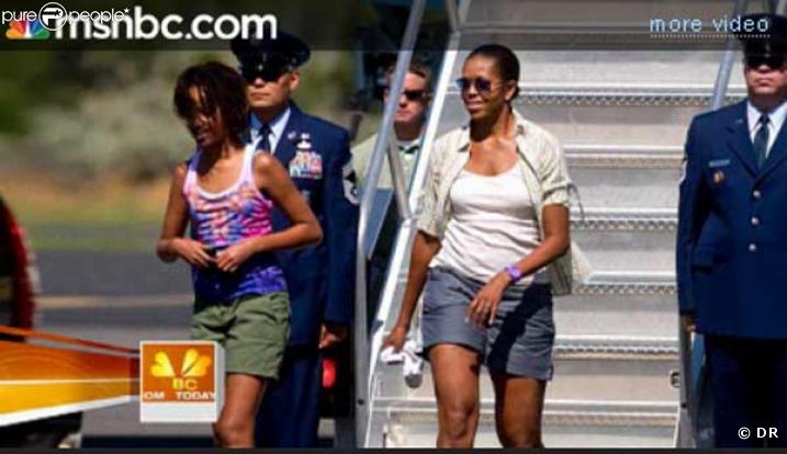 Michelle Obama en mini-short