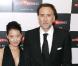 Nicolas Cage et sa femme Alice Kim. Les amoureux sont les heureux parents du petit "Kal-El", qui porte le nom Kryptonien de Superman. 