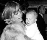  L'ex femme de Keith Richards, Anita et leur fille. Le guitariste des Rolling Stones, a nommé sa fille 