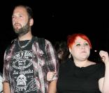 Beth Ditto sort de la galerie Proud à Londres le 27 août 2009