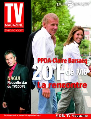 TV magazine du 6 septembre 2009 avec Patrick Poivre d'Arvor, Claire Barsacq et Nagui