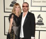 Dave Stewart et sa femme Anoushka à la cérémonie des grammy Awards le 10/02/08