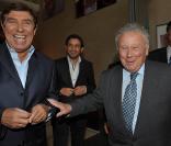 Conférence de rentrée de RTL, le 3 septembre 2009 : Jean-Pierre Foucault et Philippe Bouvard