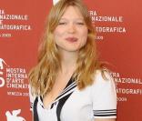 La charmante Léa Seydoux et ses talons Louboutin, à l'occasion de la présentation de  Lourdes , lors de la 66e Mostra de Venise, le 3 septembre 2009 !