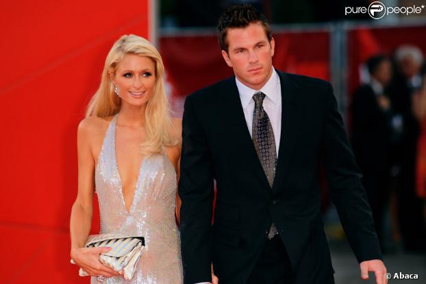 Paris Hilton et Doug Reinhardt à Venise, le 4 septembre 2009